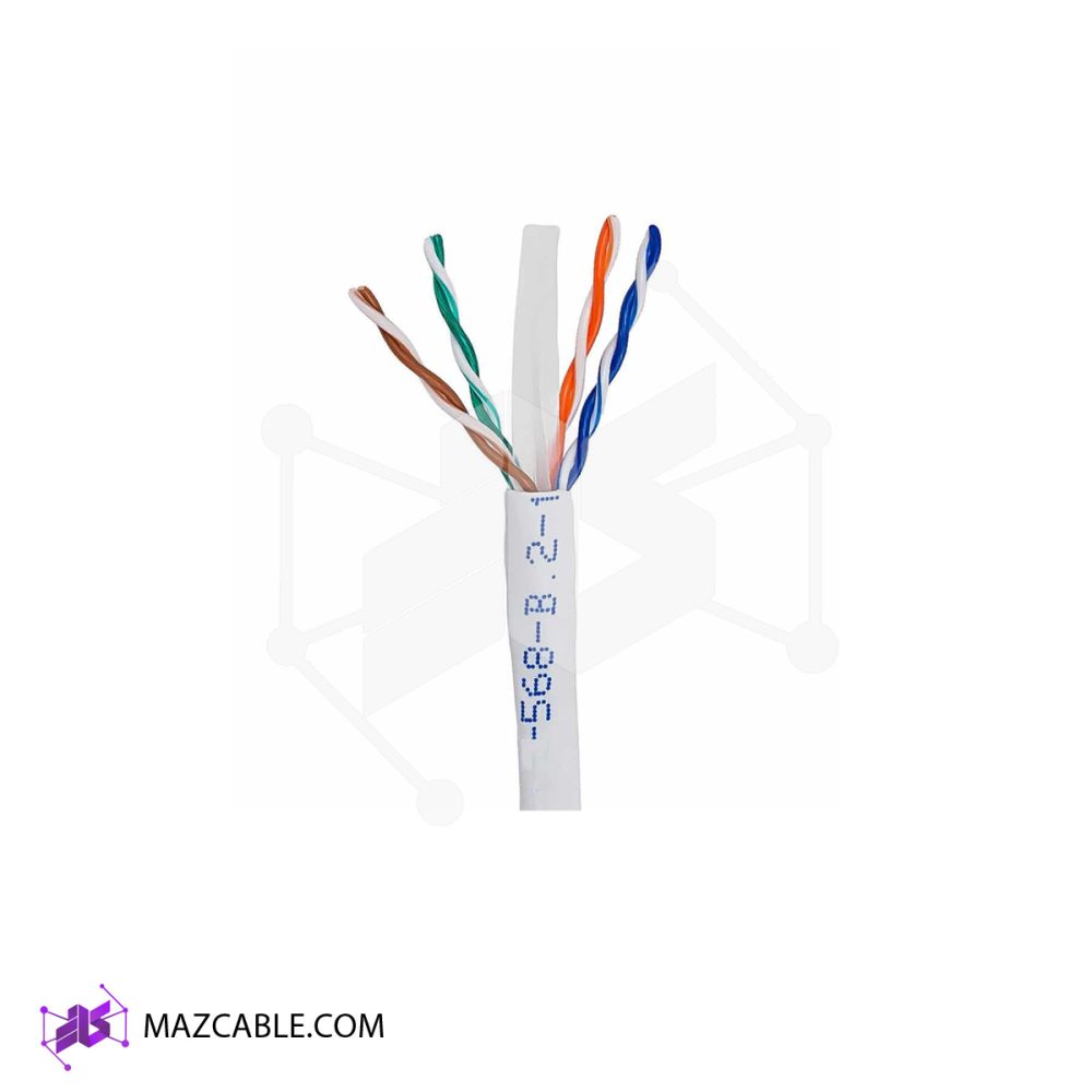 کابل شبکه CAT6 UTP CU بلدن - مس 1 کابل شبکه CAT6 UTP CU بلدن - مس