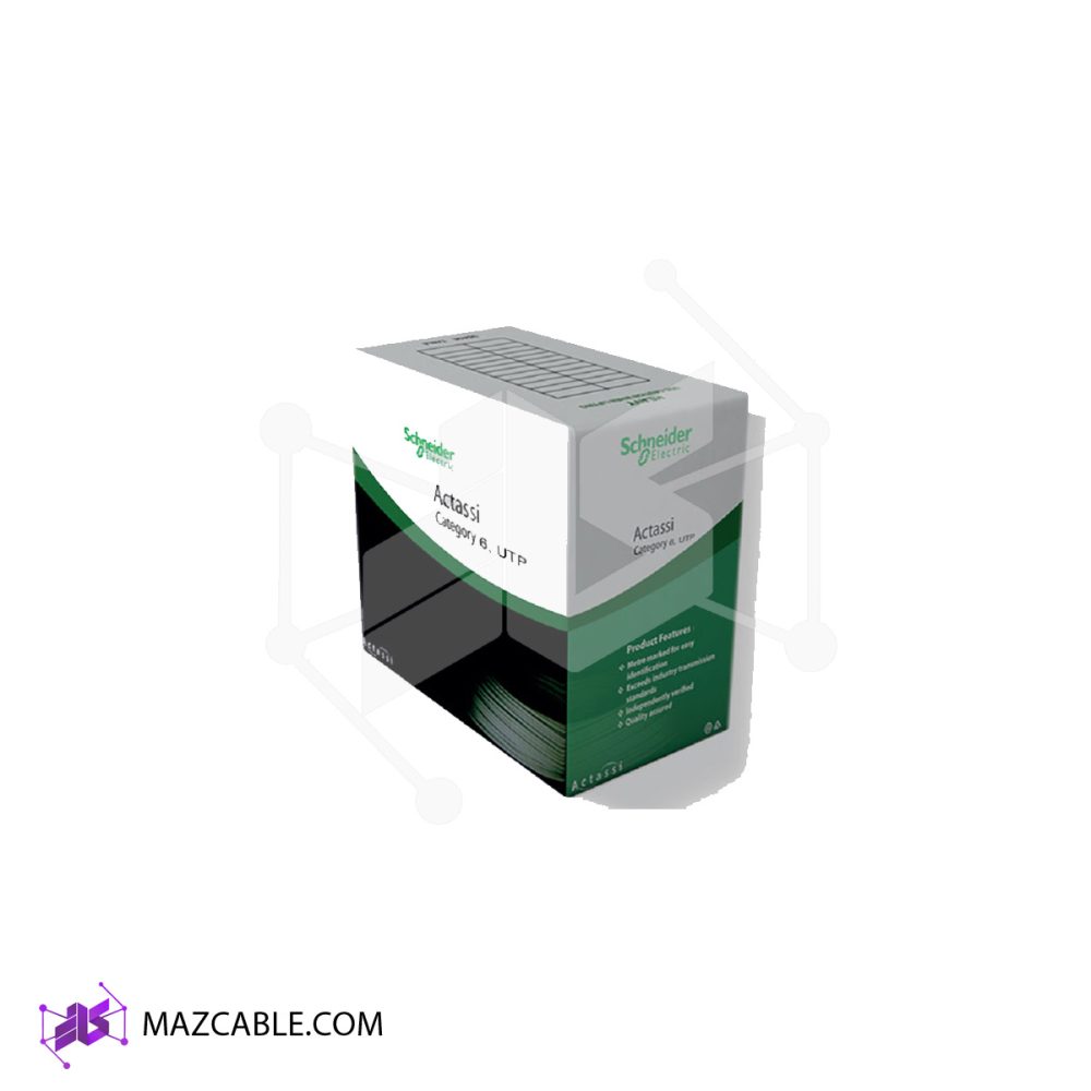 کابل شبکه CAT6 UTP اشنایدر اکتاسی هلوگرامدار 2 کابل شبکه CAT6 UTP اشنایدر اکتاسی هلوگرامدار - Image 2