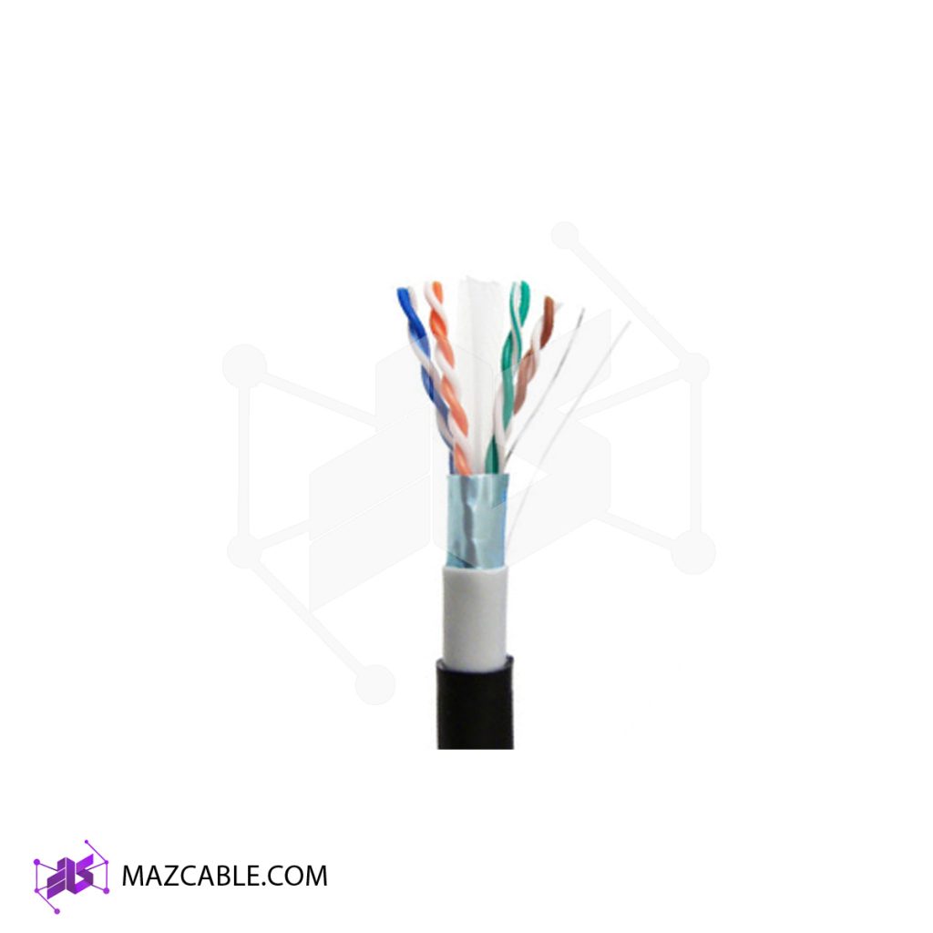 کابل شبکه Cat6 SFTP OUTDOOR نگزنس با تست فلوک