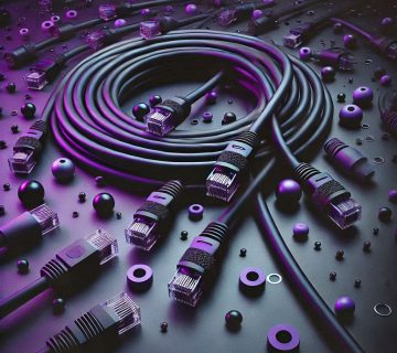 کابل شبکه روکش PVC